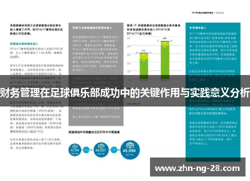 财务管理在足球俱乐部成功中的关键作用与实践意义分析